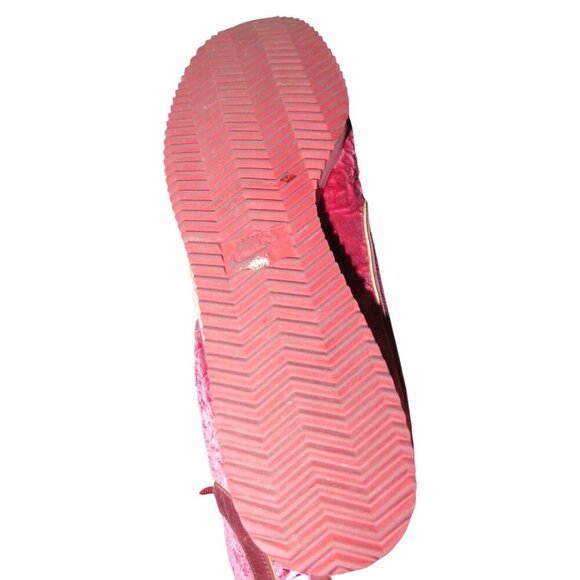 Nike Limited Edition Luxe Red Crush Suede & Velvet Florals 72 Cortez AV8505-600 - Picture 7 of 12